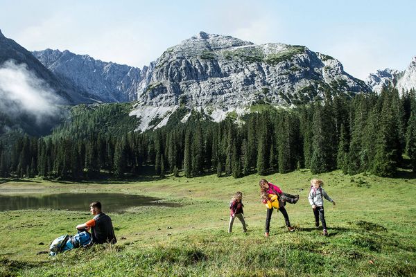 Familien Wanderung