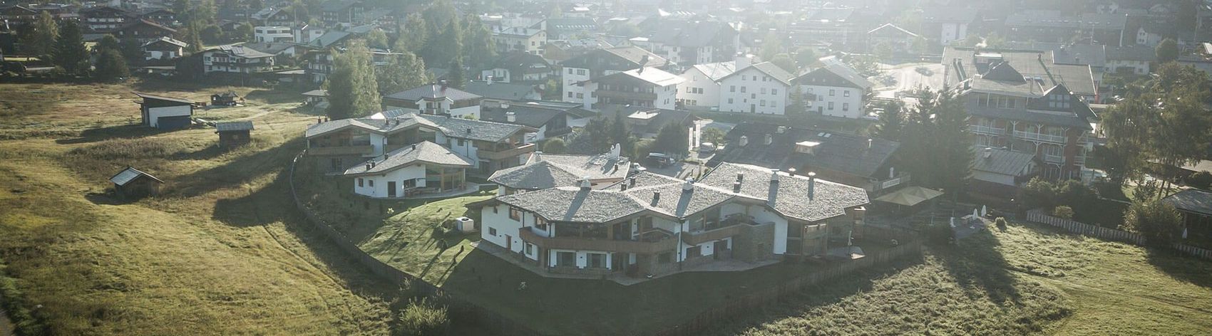 Luftaufnahme Löwen Chalets
