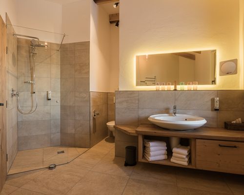 Badezimmer Löwenchalet Seefeld