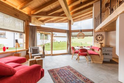 Wohnraum im Löwenchalet