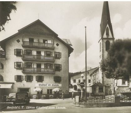 Gasthof Lamm um 1930