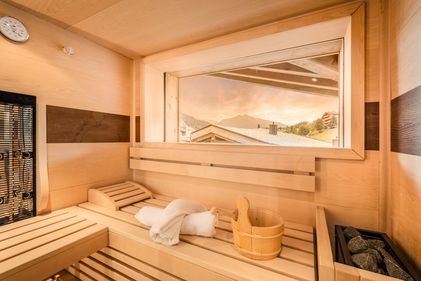 Sauna im Löwenchalet