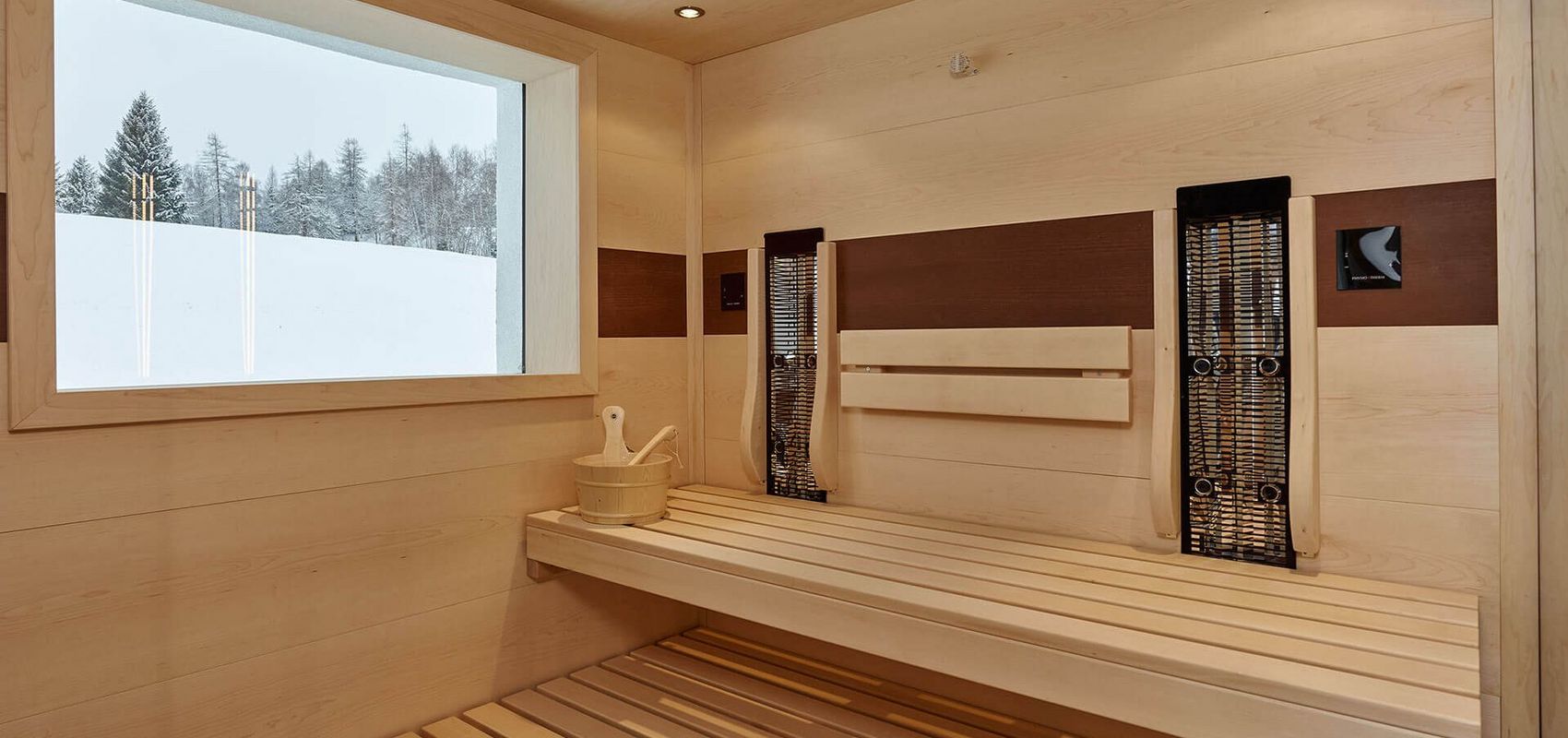 Sauna im Löwenchalet