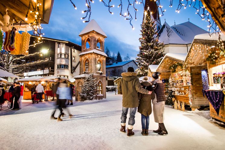 Romantischer Weihnachtsmarkt