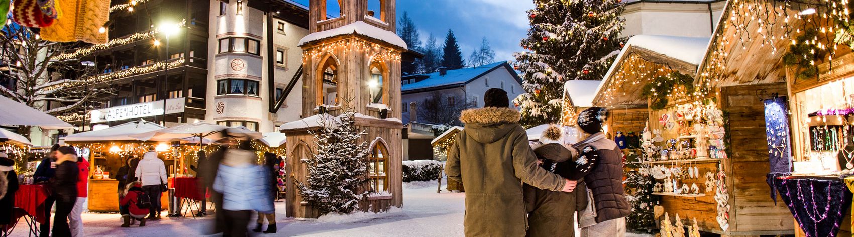 Romantischer Weihnachtsmarkt